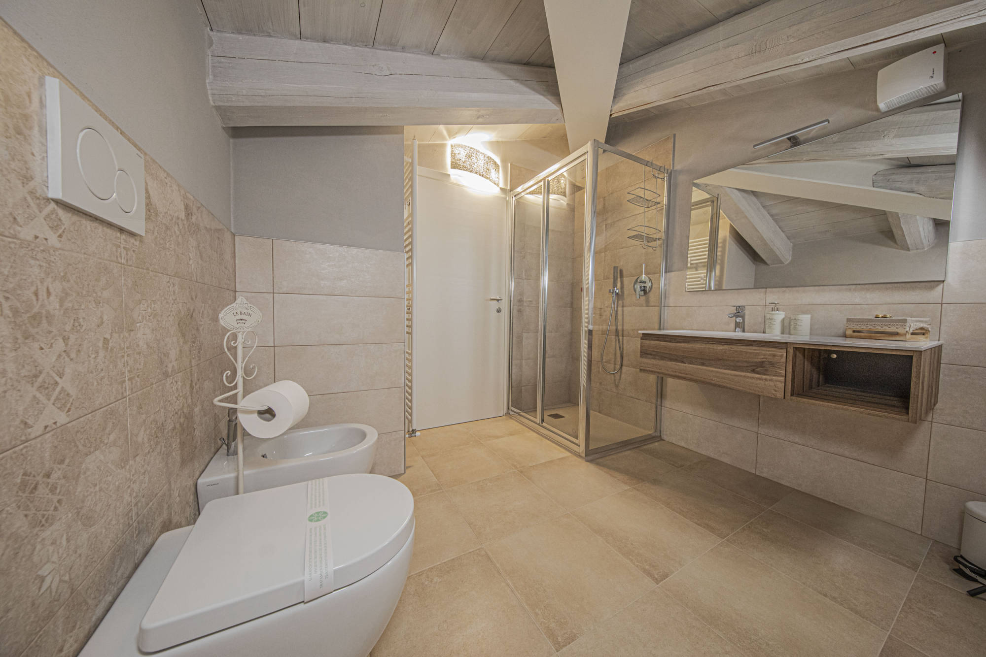 B&B Ca’ Bernai - Room Violetta the bathroom