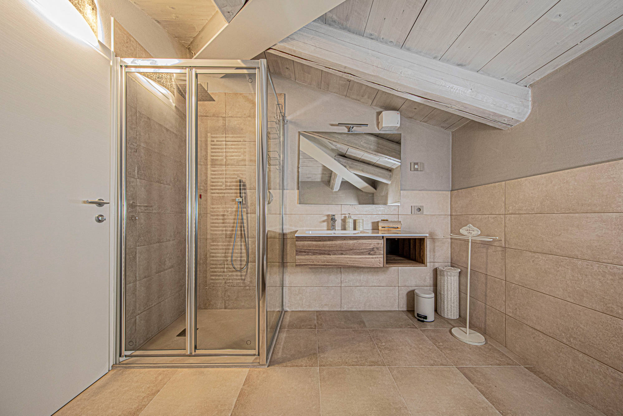 B&B Ca’ Bernai - Room Violetta the bathroom