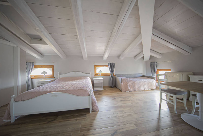 B&B Ca’ Bernai - Room Violetta Sofa beds